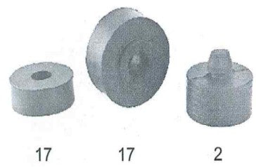 PR 2828 MAHINDRA MAXX BODY MOUNT KIT