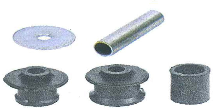 PR 3477 CHEVROLET TAVERA BODY MOUNTING KIT