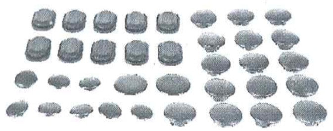 PR 3651 TATA SUMO FLOOR RUBBER KIT "MAJOR"