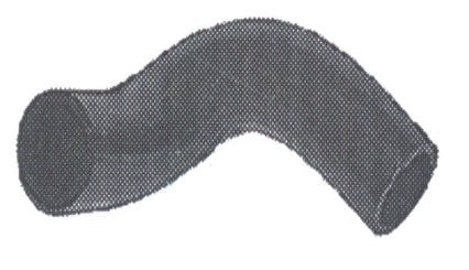 PR 524 TATA 207DI RX TOP HOSE (DOUBLE BEND)