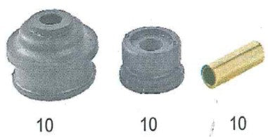 PR 2856 MAHINDRA SCORPIO BODY MOUNTING KIT