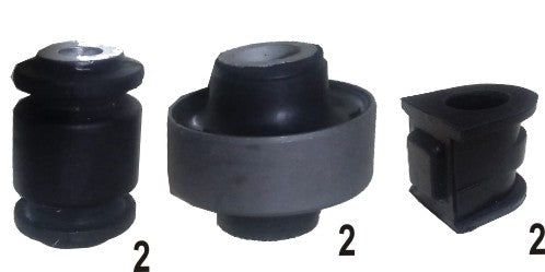 PR 3217B MARUTI SWIFT T-3/BALENO FRONT SUSPENSION BUSHING KIT