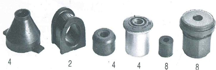 PR 3604 TATA SPACIO FRONT SUSPESNION KIT "MAJOR"
